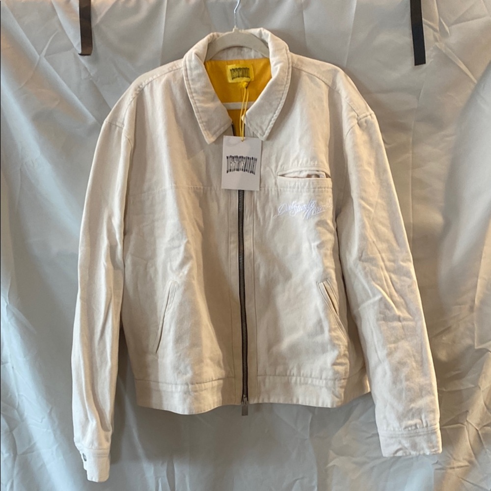 DietStartsMonday Canvas Men's Cream Jacket